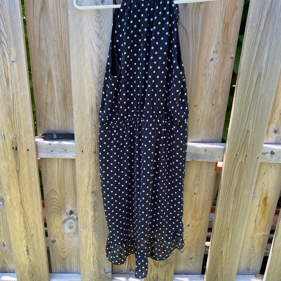 Reitmans Black and White Polkadot Dress - Picture 4 of 4